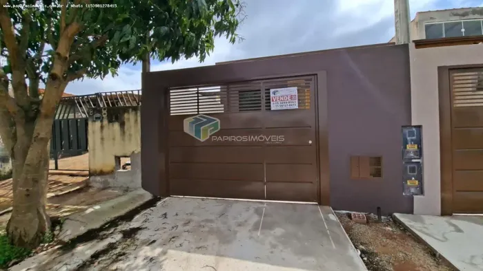 Casa para Venda em Tatuí, Residencial Astória, 2 dormitórios, 1 banheiro, 1 vaga