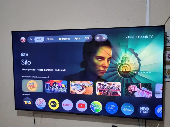 Vendo tv TCL 65 polegadas modelo P7k na garantia de fábrica ainda , funcionando