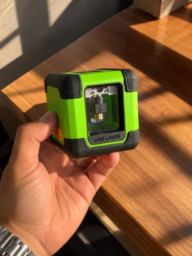 Nível Laser Huepar Verde 2 Linhas Cruz Novo Pronta Entrega