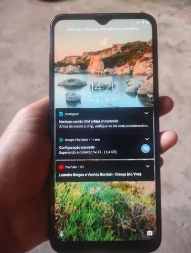 VENDO MOTO G9 PLAY DE 64GB FUNCIONANDO PERFEITAMENTE