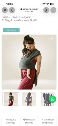 Fit sling Hey Mama