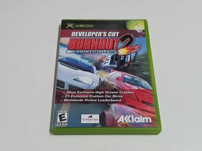 Burnout 2 Developer's Cut Original Americano - Xbox Clássico