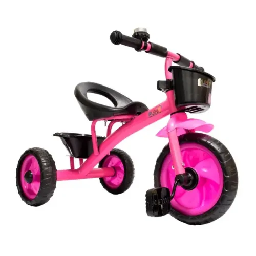 Triciclo infantil rosa