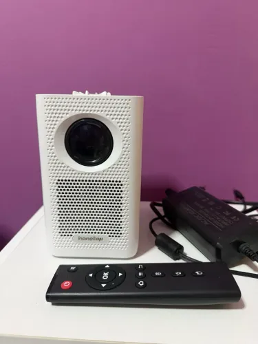 Vendo Projetor Hongtop S30 Max + Tela de Projeção