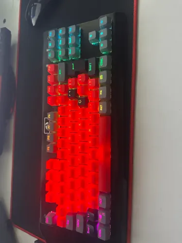 Teclado redragon visnu Rgb mecânico 