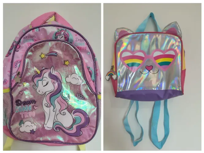 Mochila e lancheira