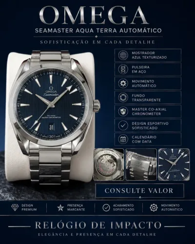 RELÓGIO OMEGA SEAMASTER