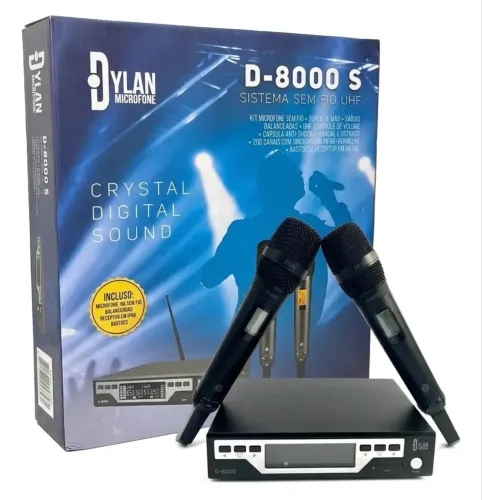 Microfones Dylan D-8000S