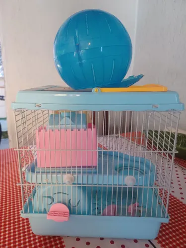 gaiola para hamster