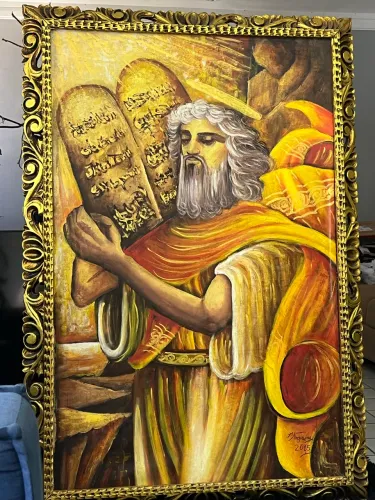 Tela de Moisés, 10 mandamentos.
