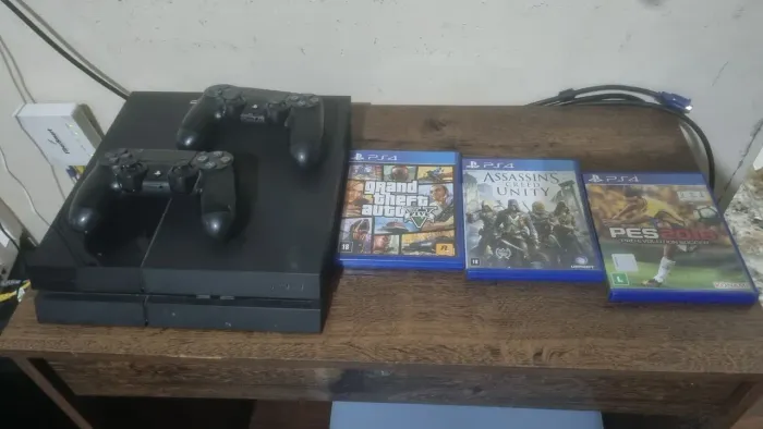 PS4 500GB COMPLETO (OPORTUNIDADE)