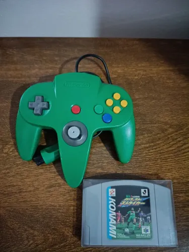 Lote Controle Original Nintendo 64 mais Cartucho Original