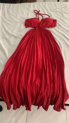 Vestido de festa vermelho