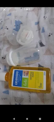 Vendo kitzinho chupeta+mamadeira+shampoo da granado 