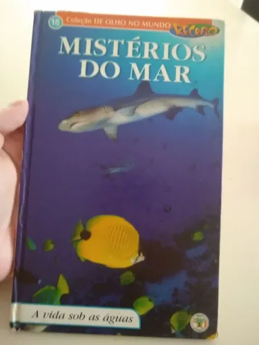 Livro Mistérios do Mar Revista Recreio