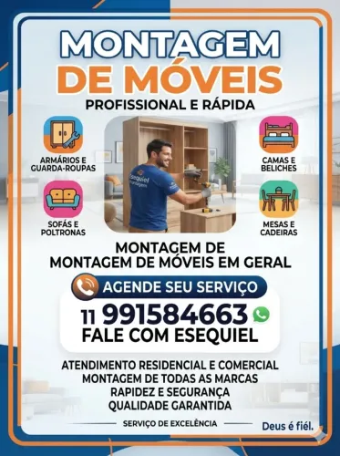Montagem de moveis.