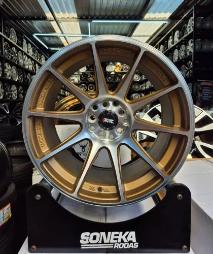 Jogo de rodas importadas xxr 527 aro 17 5x100 e 5x114