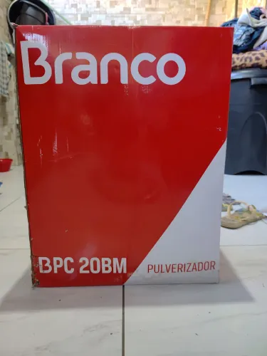 Pulverizador Costal Manual Branco BPC 20BM