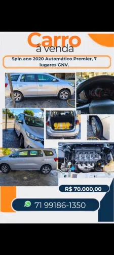 Chevrolet Spin Premier 1.8 8V Econo.flex 5P Aut. 2020