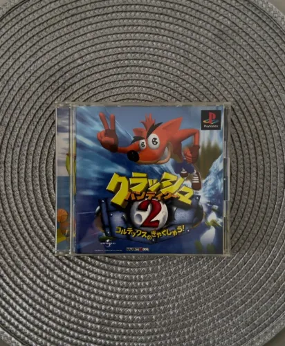 Crash Bandicoot 2 PS1 Original Completo NTSC-J (Japonês)