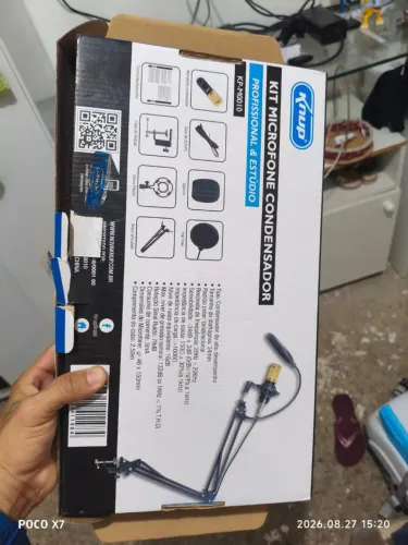 Microfone completo