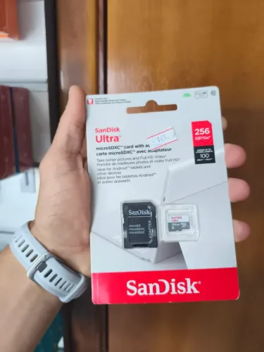 Cartão memória San disk 256gb Original