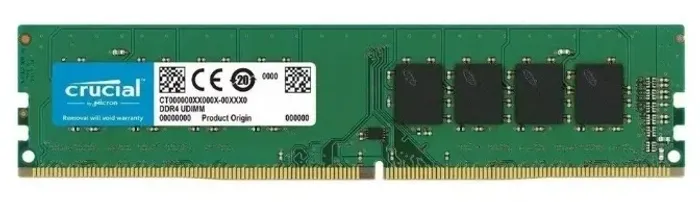 Memória Ram Crucial Para Desktop 16gb (1X16GB) 2666mhz
