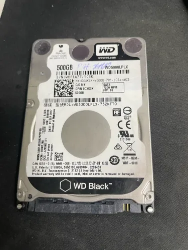 HD de Notebook 500gb