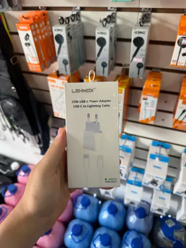 Carregador iOS com conector tipo C