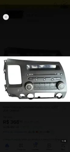 Rádio Original Civic 2007