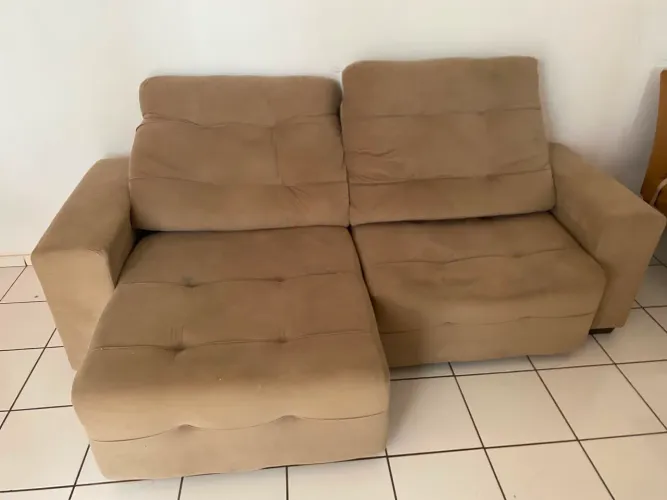 Sofá retrátil 2 lugares