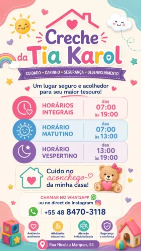 Babá Tia Karol- Monte Cristo e Região 