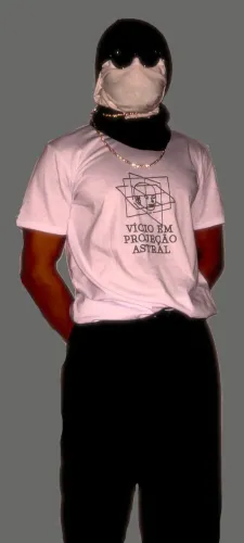 camiseta "vício em projeção astral"