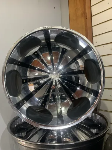Rodas Cromada aro 26 5x115 C/Borda