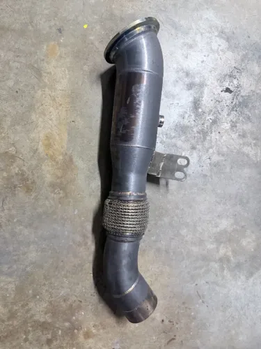 Downpipe inox 304 para BMW com motores B58 X3 e X4 M40, 740i, 745e, M140, 240 e 340