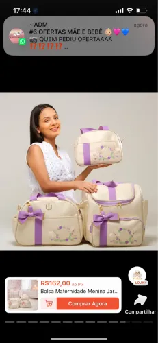 Bolsa maternidade 