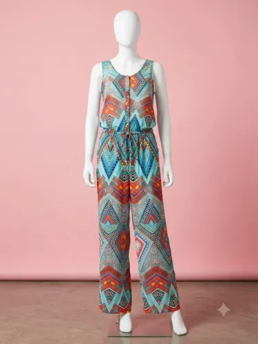 Macacão estampado