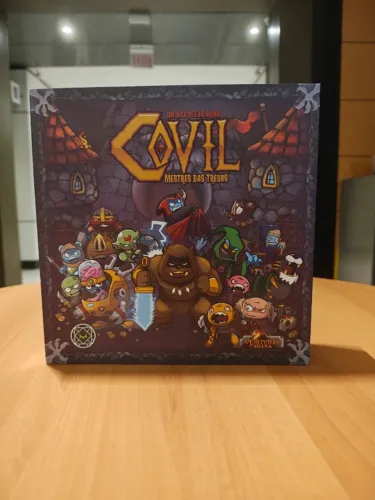 Covil: Mestre das Trevas - Jogo de Tabuleiro - Board Game Mandala Jogos