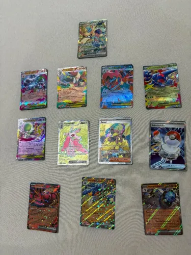 Pack de cartas pokemon - 370 reais