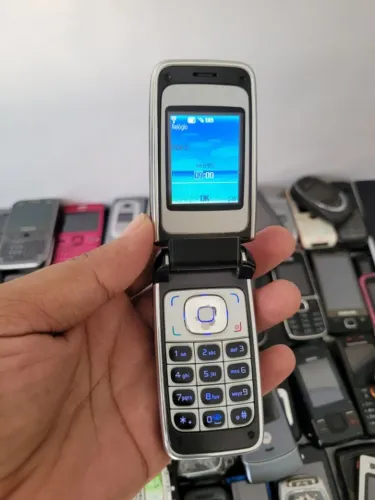 Nokia 6125 Flip Original Celular Antigo Relíquia - Funcionando - Item de Colecionador