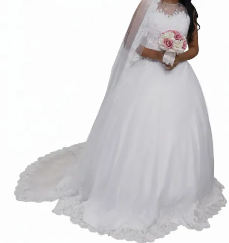 Vestido de noiva - modelo princesa