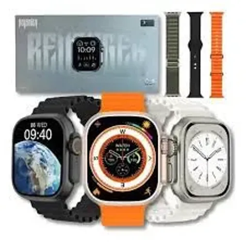 Relógio Smartwatch original ultra série 49mm, GPS, NFC, monitor de pressão arterial
