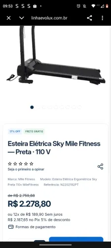 Esteira ergométrica