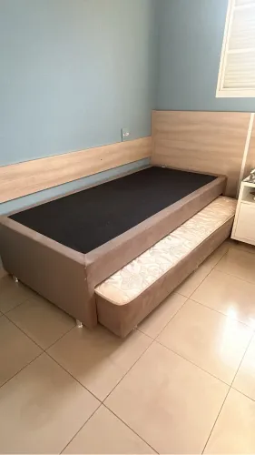 Cama Solteiro PLUMATEX