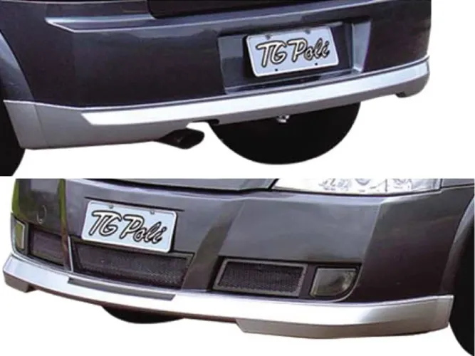 Spoiler Dianteiro e Traseiro Astra 2003+