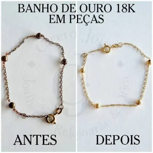 ? Banho de Ouro em Joias - Qualidade e Acabamento Profissional ?
