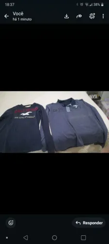 Duas camisa mascolina