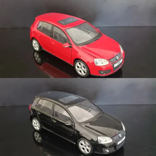 Lote de miniaturas golf GTI cararama 1:24