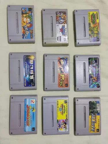 Jogos SNES - Super Famicom