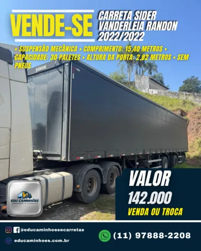 CARRETA SIDER VANDERLEIA RANDON | 2022/2022